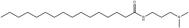 N-[3-(ジメチルアミノ)プロピル]ヘキサデカンアミド 化学構造式