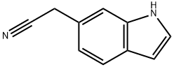 吲哚-6-乙腈,39689-57-1,结构式