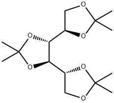 1,2:3,4:5,6-TRI-O-ISOPROPYLIDENE-D-MANNITOL Struktur