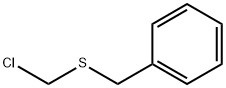 ベンジル クロロメチル スルフィド 化学構造式