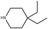 4,4-DIETHYLPIPERIDINE 结构式