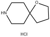 1-オキサ-8-アザスピロ[4,5]デカン塩酸塩 化学構造式