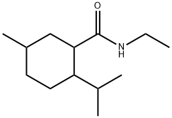 薄荷酰胺, 39711-79-0, 结构式