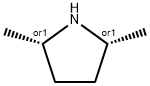 (2S)-2β,5α-Dimethylpyrrolidine Struktur