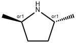 rel-(2S*)-2β*,5α*-ジメチルピロリジン 化学構造式