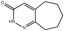 2,5,6,7,8,9-hexahydro-3H-cyclohepta[c]pyridazin-3-one(SALTDATA: FREE) Struktur