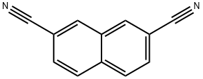 2,7-二氰基萘, 39718-11-1, 结构式