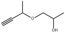 1-[(1-メチル-2-プロピニル)オキシ]-2-プロパノール 化学構造式