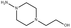 1-AMINO-4-(2-HYDROXYETHYL)PIPERAZINE Structure