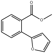 2-(呋喃-2-基)苯甲酸甲酯,39732-01-9,结构式