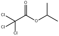 トリクロロ酢酸イソプロピル 化学構造式