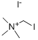 IODOMETHYLTRIMETHYLAMMONIUM IODIDE Struktur