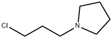 1-(3-クロロプロピル)ピロリジン 化学構造式