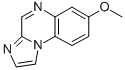 7-メトキシイミダゾ[1,2-a]キノキサリン 化学構造式