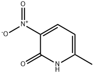 6-メチル-3-ニトロ-2-ピリジノール 化学構造式