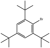2-ブロモ-1,3,5-トリ-tert-ブチルベンゼン 化学構造式