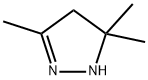 3,5,5-Trimethyl-2-pyrazoline Structure