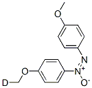 4,4'-AZOXYANISOLE-D14, 96 ATOM % D Structure