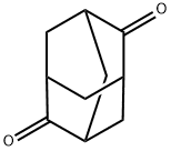アダマンタン-2,6-ジオン 化学構造式