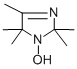 ペンタメチル-2,5-ジヒドロ-1H-イミダゾール-1-オール 化学構造式