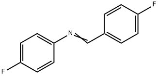 4,4'-DIFLUOROBENZYLIDENEANILINE Struktur