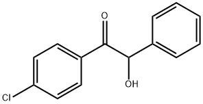 1 -(4氯苯基)- 2-羟基- 2-苯乙酮, 39774-18-0, 结构式