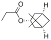 (1S,1β,5β)-2β,6,6-トリメチルビシクロ[3.1.1]ヘプタン-3β-オールアセタート 化学構造式