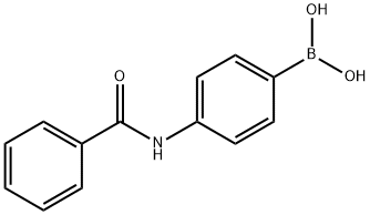 4-(BENZOYLAMINO)BENZENEBORONIC ACID Structure