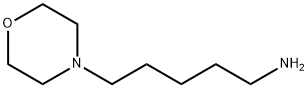 (5-モルホリン-4-イルペンチル)アミン 化学構造式