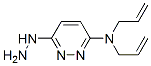 3-Hydrazino-6-(diallylamino)pyridazine Struktur