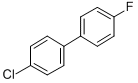 4-クロロ-4′-フルオロビフェニル 化学構造式