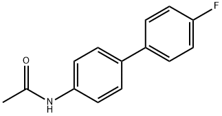 N-(4'-フルオロ-1,1'-ビフェニル-4-イル)アセトアミド 化学構造式
