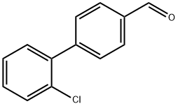 2'-クロロビフェニル-4-カルボキシアルデヒド 塩化物 化学構造式