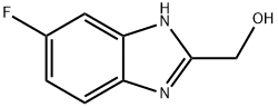 (5-氟-1H-苯并咪唑-2-基)甲醇, 39811-07-9, 结构式