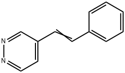 4-苯乙烯基哒嗪, 39816-19-8, 结构式