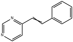 4-(Styryl)pyrimidine Structure