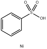 ベンゼンスルホン酸ニッケル(II)六水和物 化学構造式