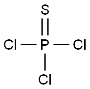 チオホスホリルクロリド 化学構造式