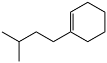 1-イソペンチル-1-シクロヘキセン 化学構造式
