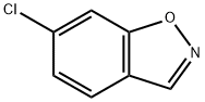 6-クロロ-1,2-ベンゾオキサゾール 化学構造式