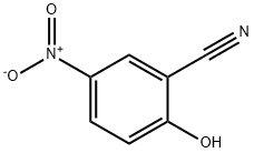 2-Hydroxy-5-nitrobenzonitrile Struktur