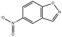 5-硝基-1,2苯并异噁唑, 39835-28-4, 结构式