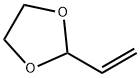 2-ビニル-1,3-ジオキソラン 化学構造式