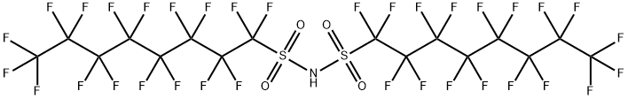 BIS(PERFLUOROOCTYLSULFONYL)AMINE,39847-41-1,结构式