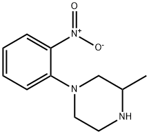 3-METHYL-1-(2-NITRO-PHENYL)-PIPERAZINE Struktur