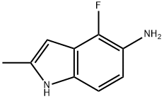 1H-Indol-5-amine,4-fluoro-2-methyl-(9CI)|5-氨基-4-氟-2-甲基吲哚