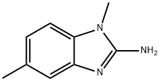 1,5-二甲基-2-氨基苯并咪唑,39860-12-3,结构式