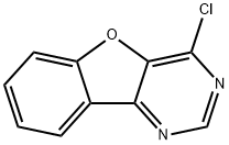 4-クロロベンゾフロ[3,2-d]ピリミジン 化学構造式
