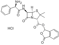 Talampicillin hydrochloride Struktur