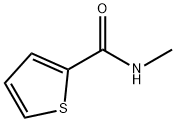 N-甲基噻吩-2-甲酰胺 结构式